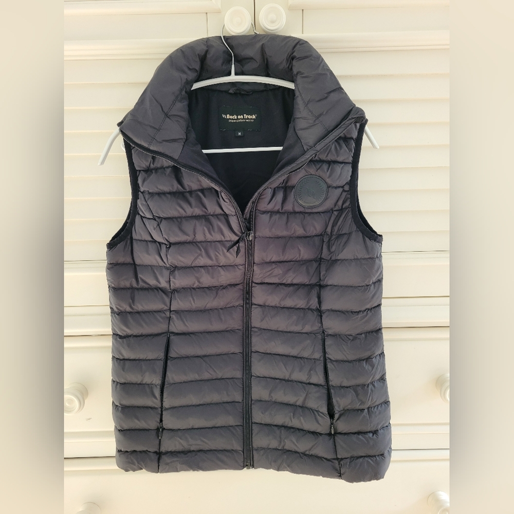 BACK On TRACK TORY BLACK Puffer Vest
